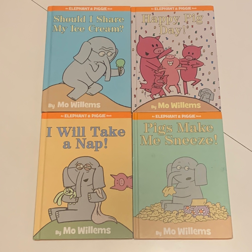 Elephant & Piggie books by Mo Willems